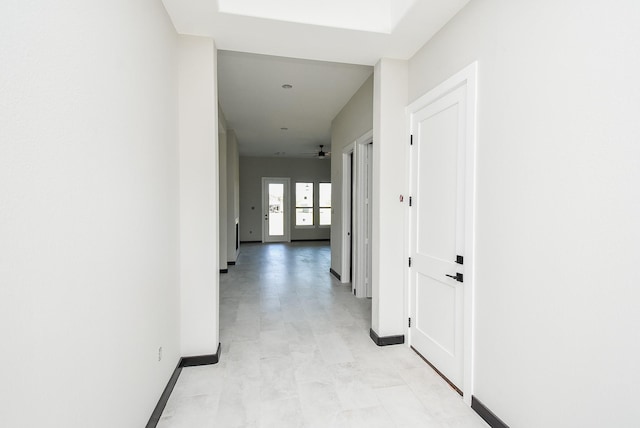208 Silverleaf Rd, Sweeny, TX 77480 - hallway with baseboards and light floors