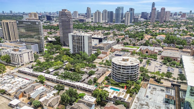 5050 Woodway Dr Unit 3M, Houston, TX 77056 - bird's eye view of city skyline