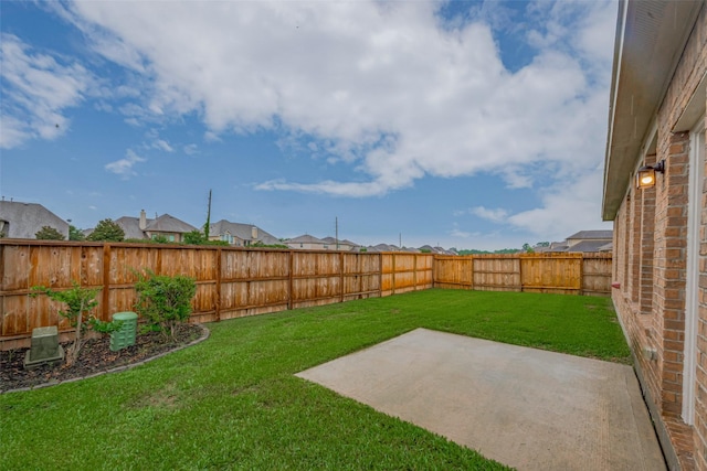9715 Deborah Colony Ln, Humble, TX 77396 - view of yard featuring a patio area and a residential view