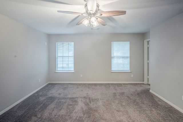 21106 Scenic Bluff Ln, Humble, TX 77338 - carpeted empty room featuring ceiling fan and baseboards