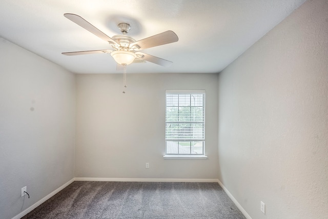 21106 Scenic Bluff Ln, Humble, TX 77338 - carpeted spare room featuring ceiling fan and baseboards