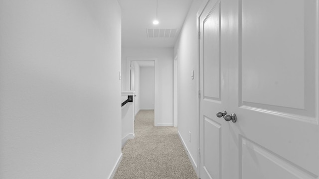 1823 Revolution Way, Missouri City, TX 77489 - hall featuring light carpet and recessed lighting