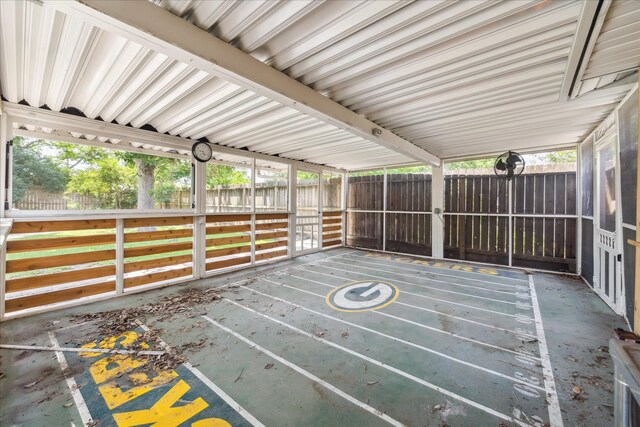 4301 Ascot Ln, Houston, TX 77092 - view of unfurnished sunroom