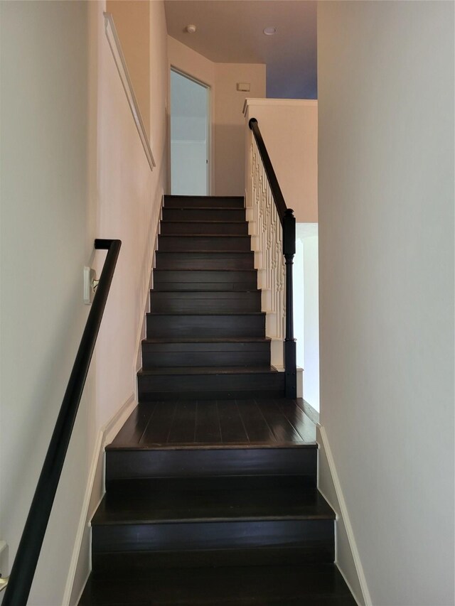 19734 Logan Briar Dr, Tomball, TX 77375 - stairs with baseboards