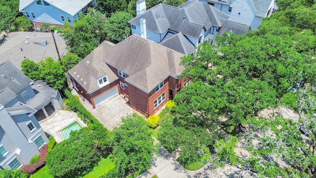 3820 Purdue St, Houston, TX 77005 - aerial perspective of suburban area