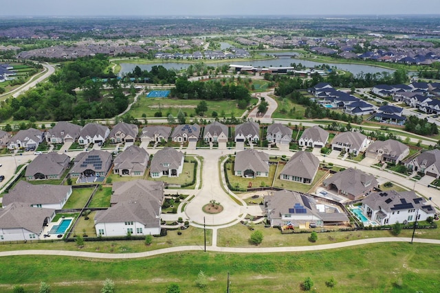 15603 Adobe Brick Ct, Cypress, TX 77433 - aerial overview of property's location featuring a nearby body of water and nearby suburban area