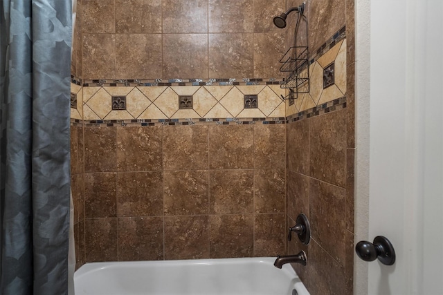 700 Southfield Dr, Friendswood, TX 77546 - bathroom with shower / bathtub combination with curtain
