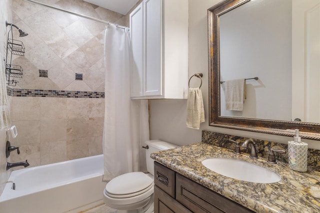 700 Southfield Dr, Friendswood, TX 77546 - bathroom with vanity and shower / bath combo with shower curtain