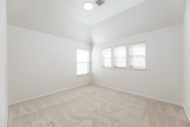5923 Union Spgs, Sugar Land, TX 77479 - empty room with carpet, vaulted ceiling, and baseboards