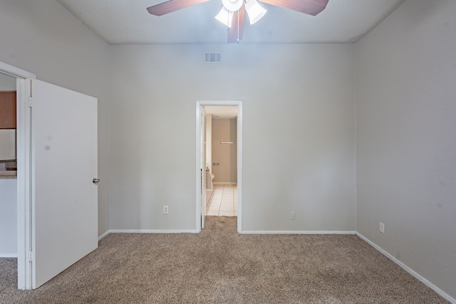 2302 Peaceful Valley Dr, Spring, TX 77373 - carpeted empty room featuring a ceiling fan and baseboards