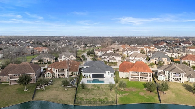 5318 Abington Creek Ln, Sugar Land, TX 77479 - aerial perspective of suburban area featuring a pool