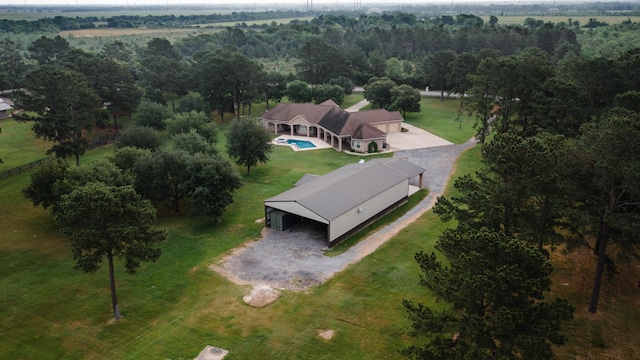 17715 Badtke Rd, Hockley, TX 77447 - aerial view of property and surrounding area