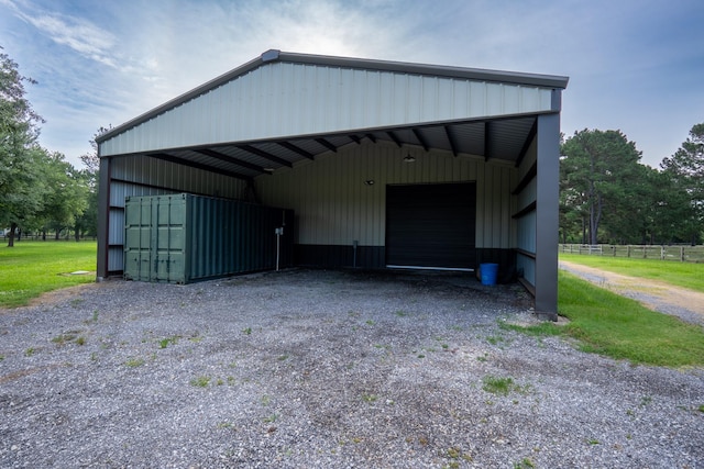 17715 Badtke Rd, Hockley, TX 77447 - view of pole building