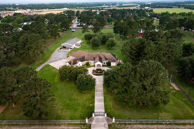17715 Badtke Rd, Hockley, TX 77447 - view of property location featuring a tree filled landscape