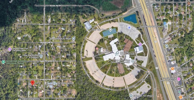 14911 Quaking Aspen Dr, Tomball, TX 77377 - aerial map of property and surrounding area