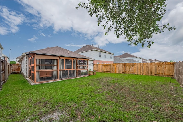 1810 Macondray Dr, Humble, TX 77396 - rear view of house with a sunroom