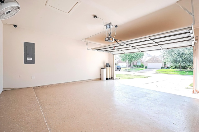 18827 Waverly Springs Ln, Cypress, TX 77429 - garage with electric panel and a garage door opener