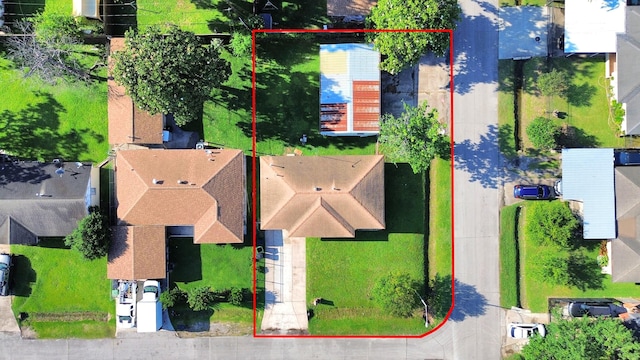 149 E Riverwood Dr, Houston, TX 77076 - view of property location with property boundaries highlighted