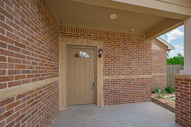 4523 Nexus Rd, Houston, TX 77053 - property entrance with brick siding and a patio area