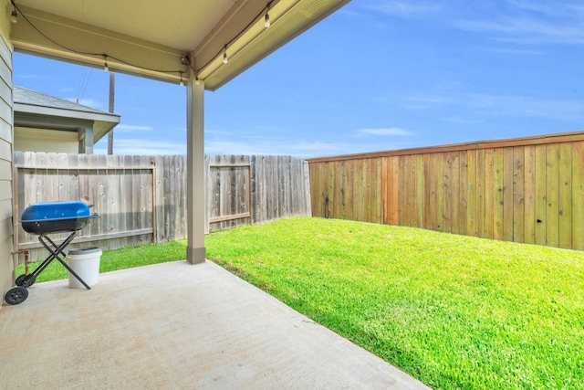 28403 Hannahs Harbor Ln, Katy, TX 77494 - view of yard featuring a patio