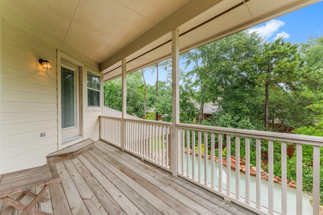 14 Brywood Pl, The Woodlands, TX 77382 - view of deck