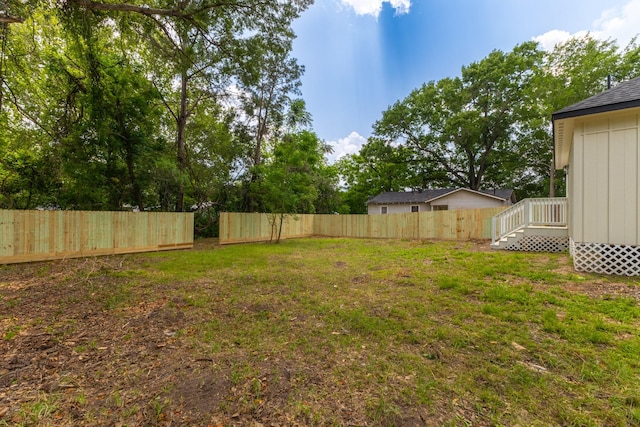 509 W Sixth St, Brenham, TX 77833 - view of yard