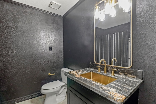 37 N Erik Dr, Angleton, TX 77515 - bathroom with vanity and a textured wall