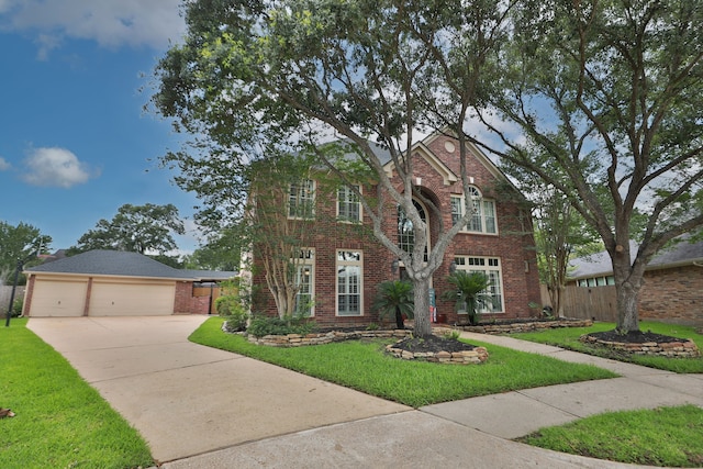 16342 Granite Park Ct, Cypress, TX 77429 - traditional home featuring brick siding and driveway
