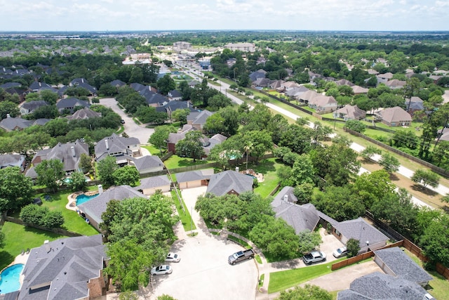 16342 Granite Park Ct, Cypress, TX 77429 - aerial perspective of suburban area featuring a pool area