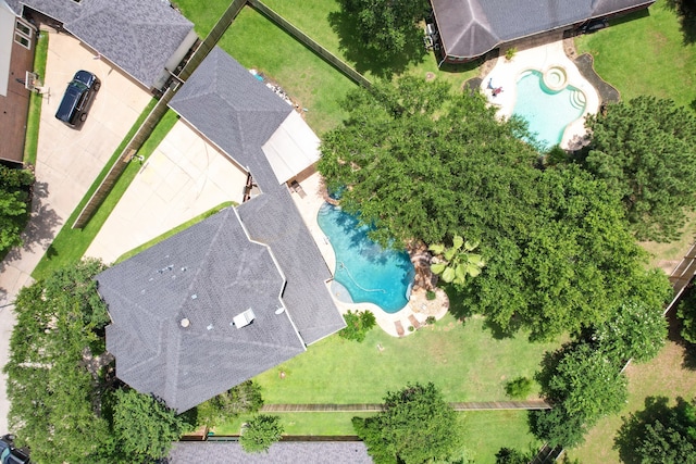 16342 Granite Park Ct, Cypress, TX 77429 - bird's eye view of a pool