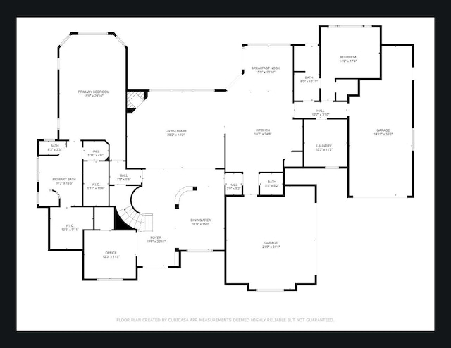 12214 Francel Ln, Cypress, TX 77429 - view of room layout