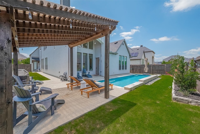 29118 Sage Trace Ct, Fulshear, TX 77441 - view of pool with a pergola and a patio