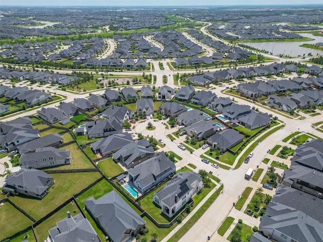 29118 Sage Trace Ct, Fulshear, TX 77441 - aerial view of residential area with a large body of water