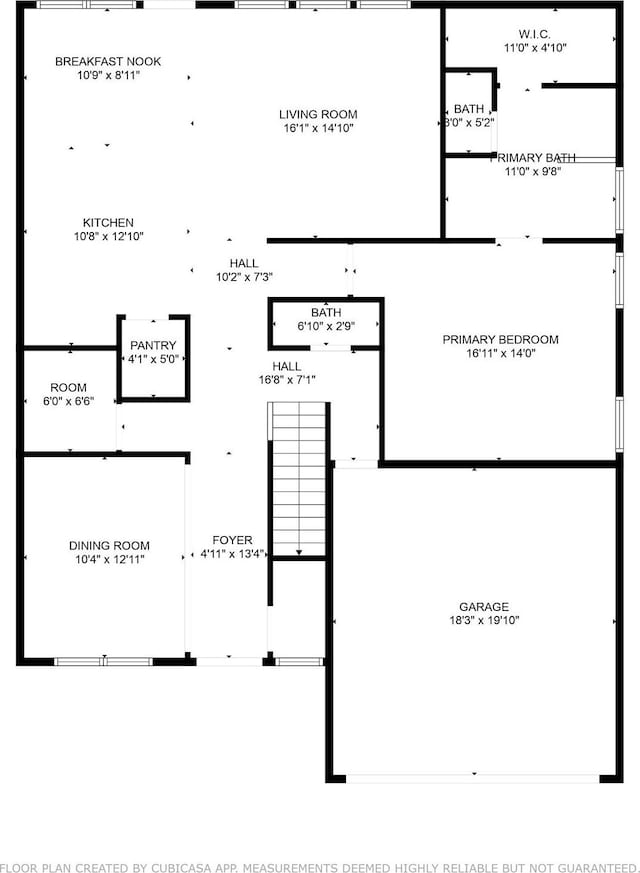 1362 Tee Time Ct, Crosby, TX 77532 - property floor plan