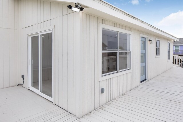 971 Mary Ann, Crystal Beach, TX 77650 - view of deck