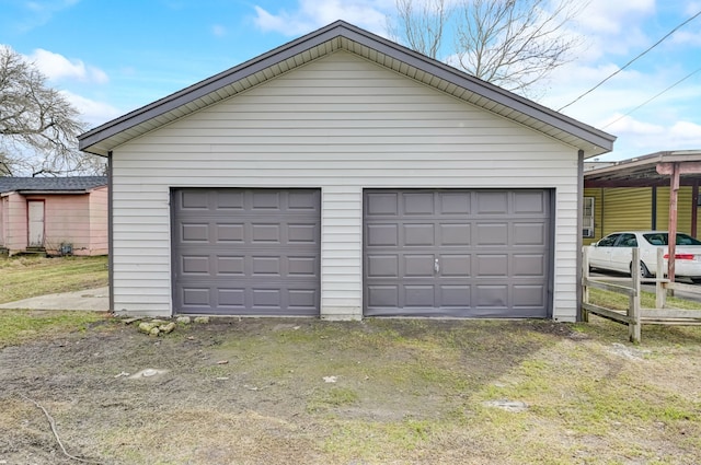 104 18th Ave N, Texas City, TX 77590 - view of detached garage