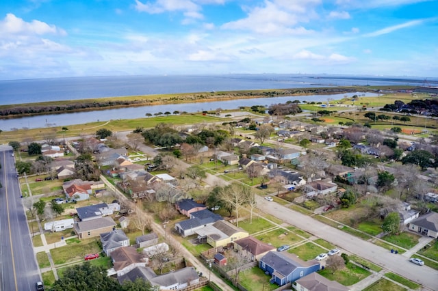 104 18th Ave N, Texas City, TX 77590 - view of property location with nearby suburban area and a nearby body of water