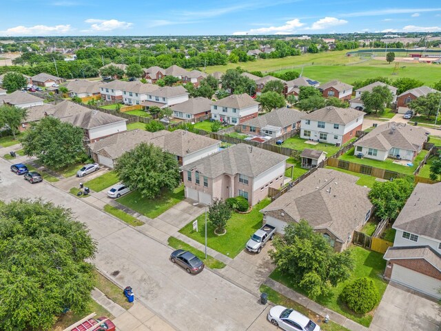 13911 Fraser Lake Ln, Houston, TX 77083 - aerial perspective of suburban area
