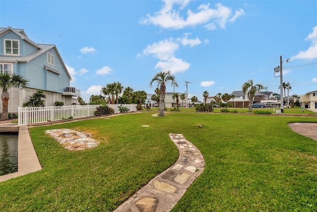 1327 Tiki Dr, Tiki Island, TX 77554 - view of yard with a residential view