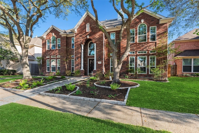 14130 Glasgow Pl, Houston, TX 77077 - traditional-style house with brick siding