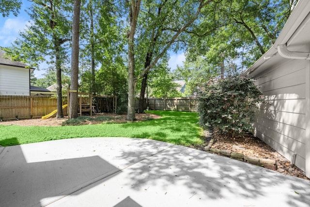 16907 Misty Creek Dr, Spring, TX 77379 - view of patio / terrace featuring a playground