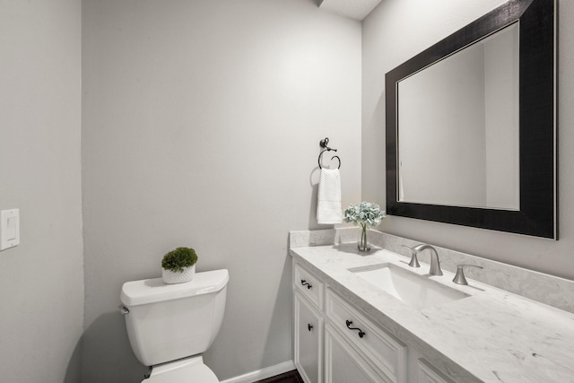 16907 Misty Creek Dr, Spring, TX 77379 - bathroom with toilet and vanity