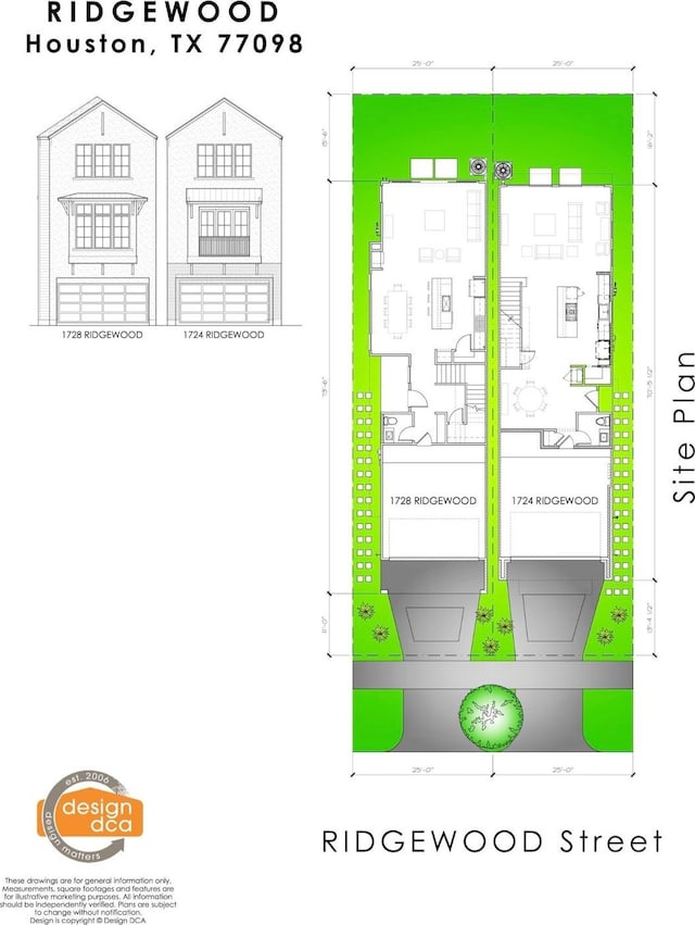 1724 Ridgewood St, Houston, TX 77006 - room layout