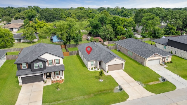 7315 Parkview Dr, Hitchcock, TX 77563 - aerial perspective of suburban area