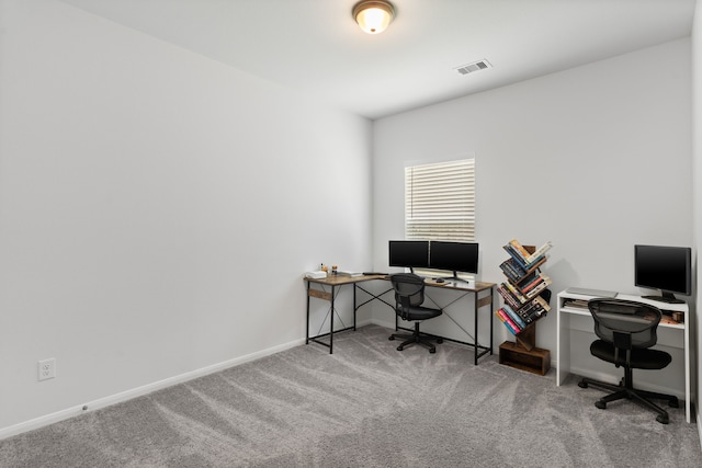 7315 Parkview Dr, Hitchcock, TX 77563 - carpeted office with baseboards
