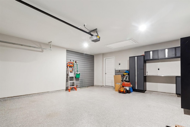 11439 Bush Clover Dr, Cypress, TX 77433 - garage with a garage door opener