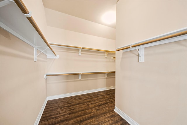 2804 Sherwin St, Houston, TX 77007 - spacious closet with dark wood finished floors