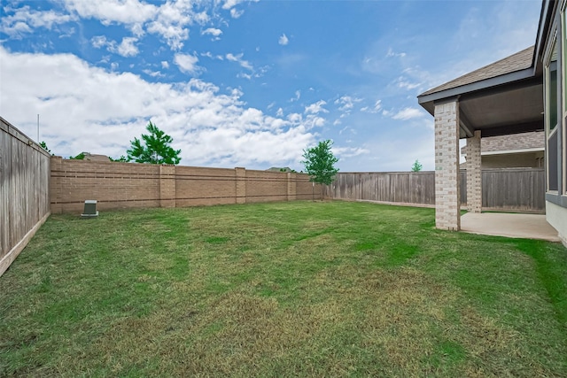 21307 Metallic Blue Dr, Cypress, TX 77433 - view of yard with a patio area