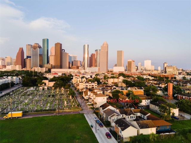 1405 Saulnier St, Houston, TX 77019 - skyline view