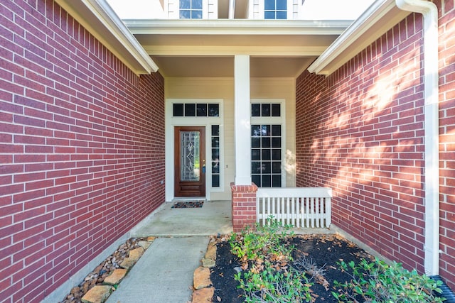 5226 Englewood Point Ct, Katy, TX 77494 - entrance to property with covered porch and brick siding